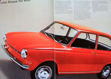 DAF 44 Modelprogram 1971 Carbrochure (6591)